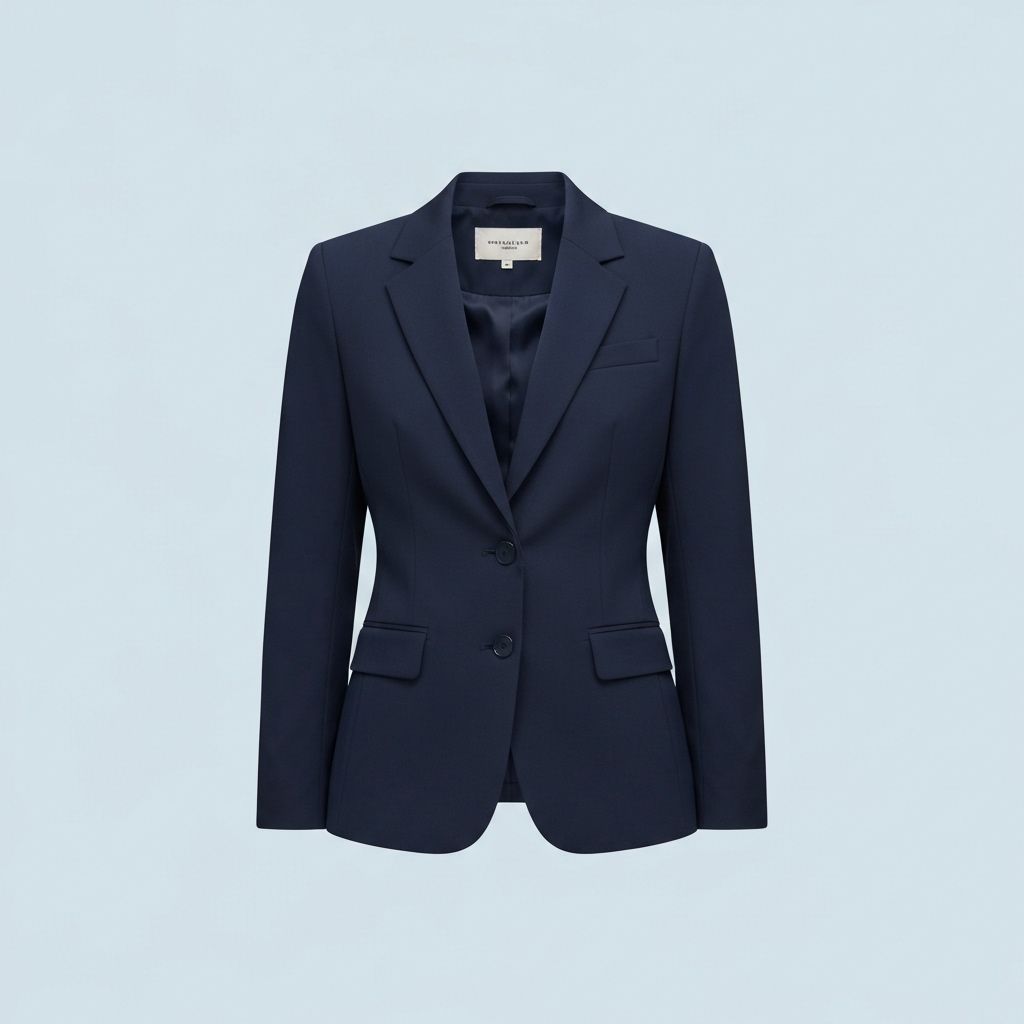 Navy Tailored Blazer Jacket
