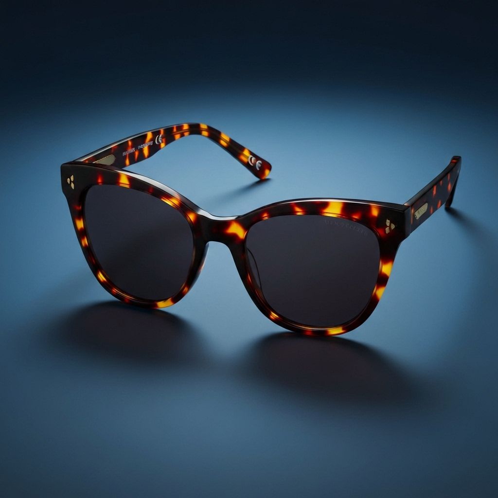 Tortoiseshell Cat-Eye Sunglasses